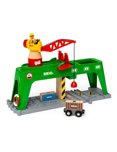 BRIO Grue double voie