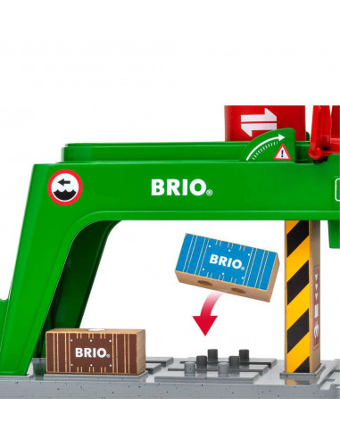 BRIO Grue double voie
