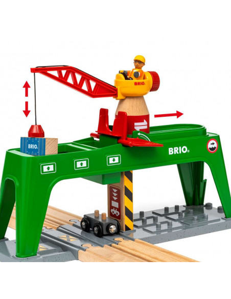 BRIO Grue double voie