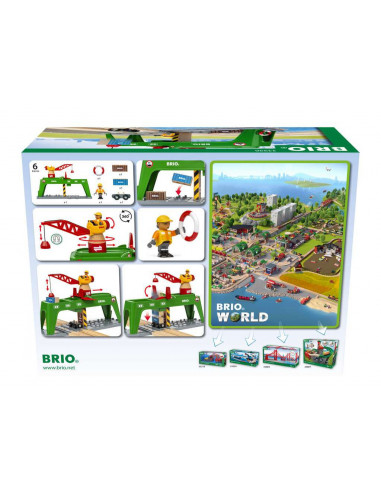 BRIO Grue double voie