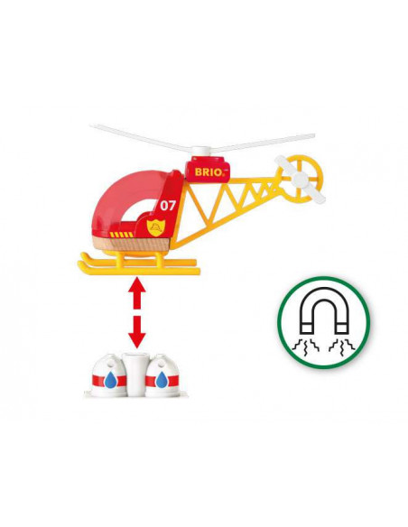 BRIO Hélicoptère Pompiers