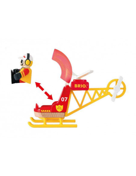 BRIO Hélicoptère Pompiers