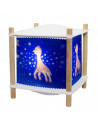VEILLEUSE - LANTERNE MAGIQUE SOPHIE - BOIS NATUREL 12V