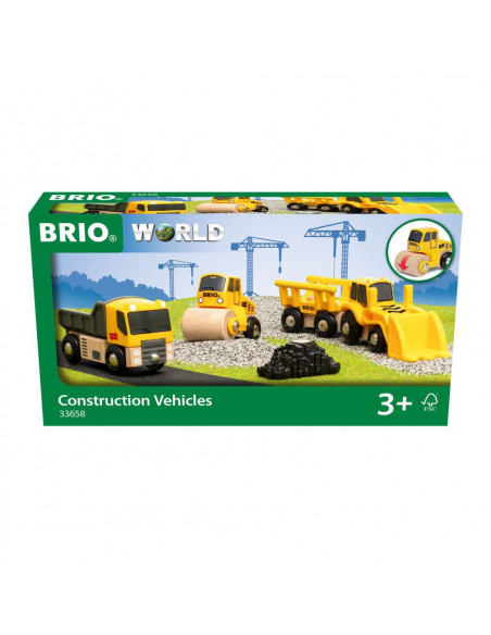 BRIO Coffret 3 engins chantier
