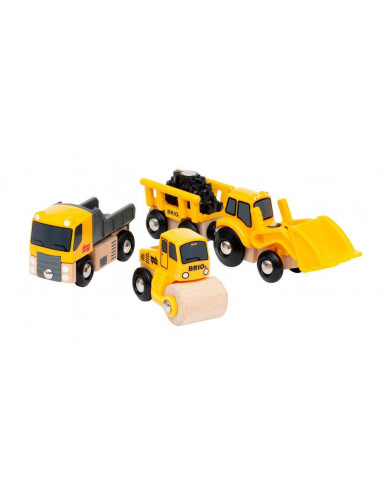 BRIO Coffret 3 engins chantier