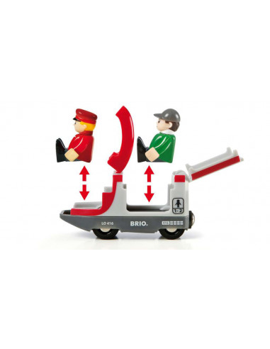BRIO Circuit Plateforme Voyage - Jeu de train multiniveau