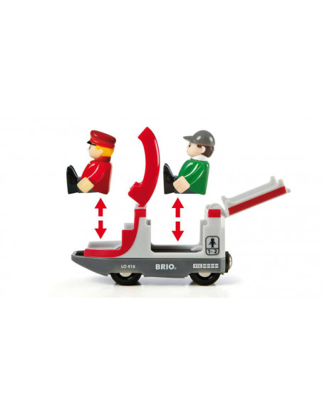 BRIO Circuit Plateforme Voyage - Jeu de train multiniveau