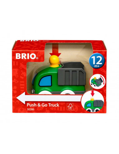BRIO Camion Benne Push & Go