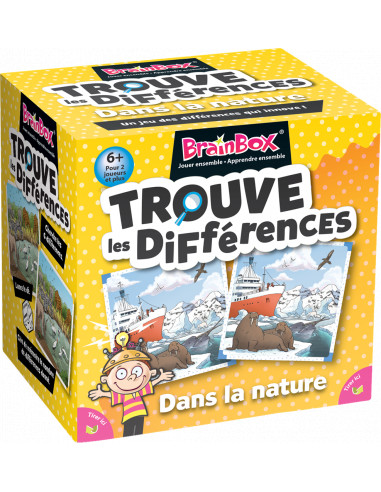 BRAINBOX - TROUVE LES DIFFERENCES - DANS LA NATURE