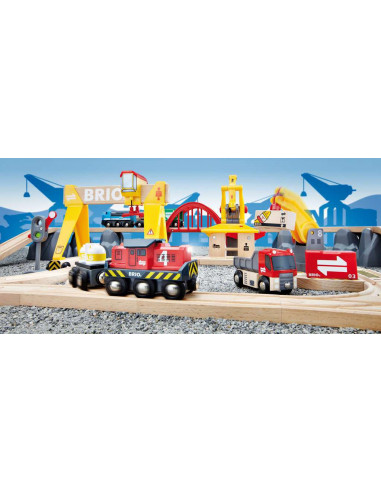 Brio circuit grues et chargements