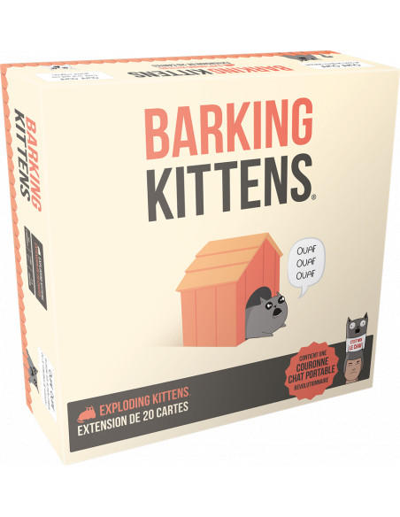 Exploding Kittens : Barking Kittens (Extension)