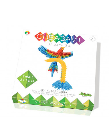 Creagami - Perroquet - Origami 3D