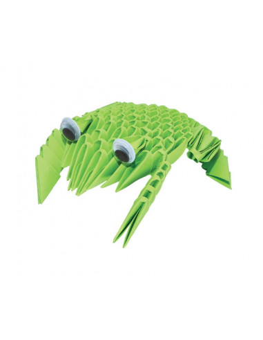 Creagami - Papillon,Coccinelle,Grenouille,Poisson Origami 3D