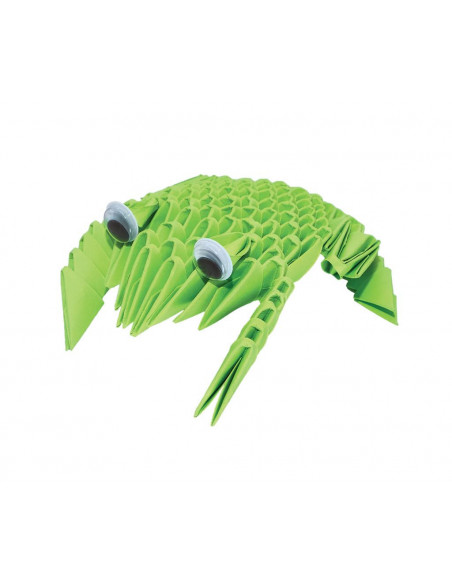 Creagami - Papillon,Coccinelle,Grenouille,Poisson Origami 3D