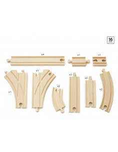 BRIO Coffret Evolution Intermédiaire - Extension circuit train 2