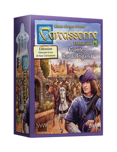 CARCASSONNE : COMTE,ROI & BRIGAND (EXTENSION 6)