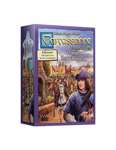 CARCASSONNE : COMTE,ROI & BRIGAND (EXTENSION 6)