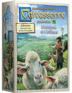 Carcassonne : Moutons et Collines (Ext)