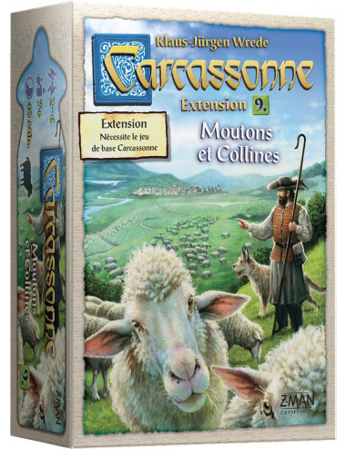 Carcassonne : Moutons et Collines (Ext)
