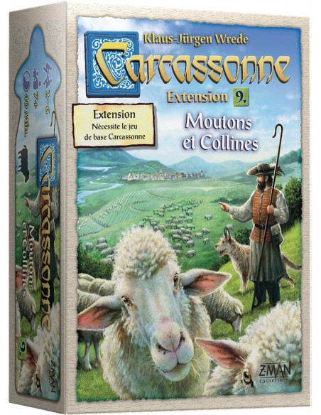 Carcassonne : Moutons et Collines (Ext)
