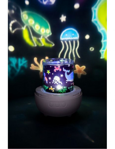 VEILLEUSE LITTLE L LUMI PROJECTEUR MUSICAL
