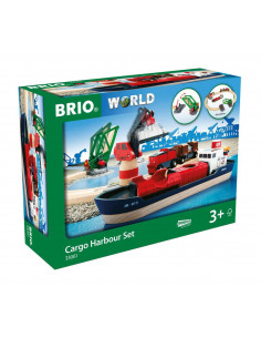 BRIO Circuit Activités Port - Jeu éducatif transport
