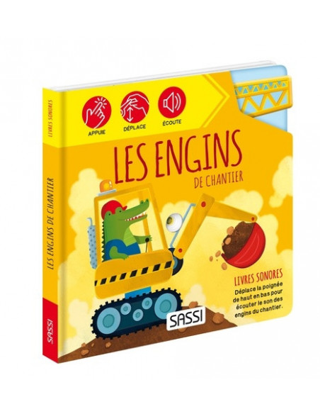 LIVRE SONORE - LES ENGINS DE CHANTIER