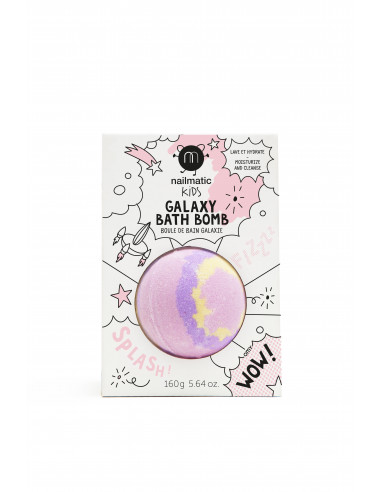 Boule bain rose - jaune - violet