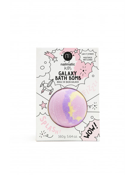 Boule bain rose - jaune - violet