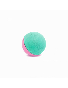 Boules bain rose et vert lagon 2