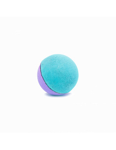 Boules bain bleue et violette 2