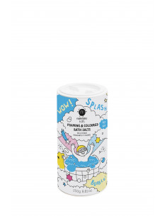 Sels bain moussants colores -bleu