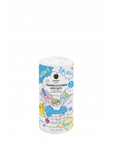 Sels bain moussants colores -bleu
