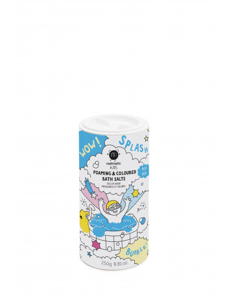 Sels bain moussants colores -bleu