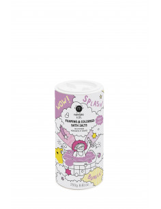 Sels bain moussants colores - violet