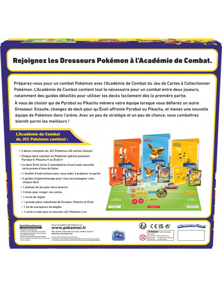 POKEMON COFFRET ACADEMIE DE COMBAT V2