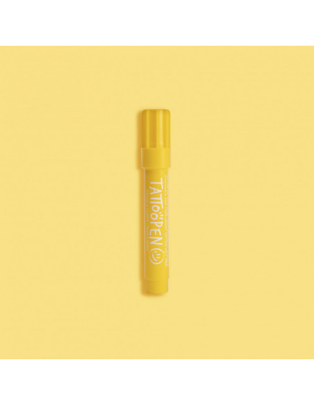Kit tattoopen c'est toi l'artiste - jaune orange rouge