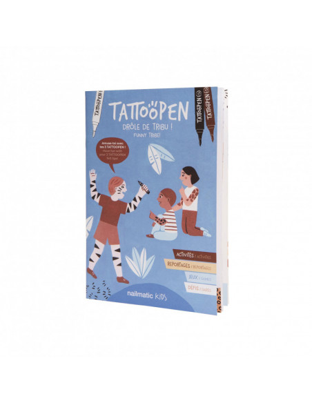 Cahier activites tattoopen tribu