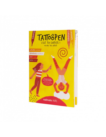 Cahier activites tattoopen art