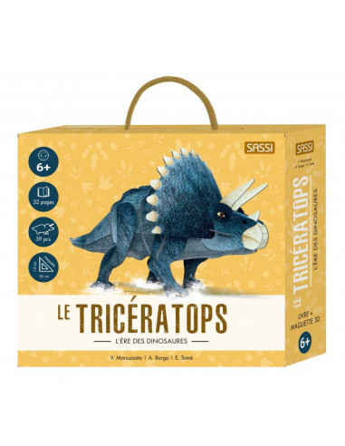 3D MODELS - BABY DINO - LE TRICÉRATOPS -LÈRE DES DINOSAURES