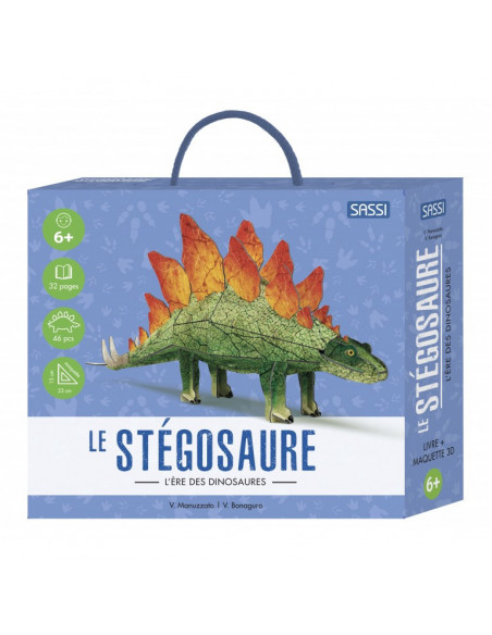 3D MODELS - BABY DINO - LE STÉGOSAURE- LÈRE DES DINOSAURES