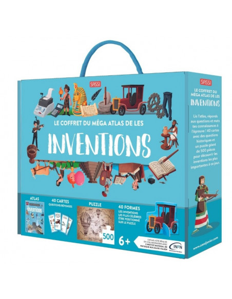 MEGA ATLAS - LE COFFRET DU MEGA ATLAS DES INVENTIONS