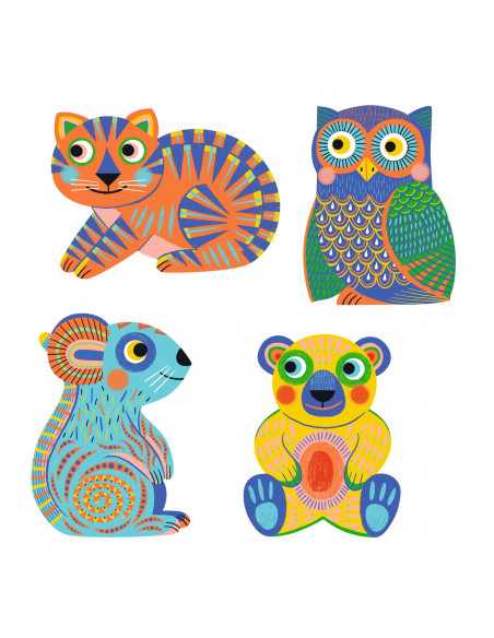 COLORIAGE MAGIQUE - ANIMALO-MA