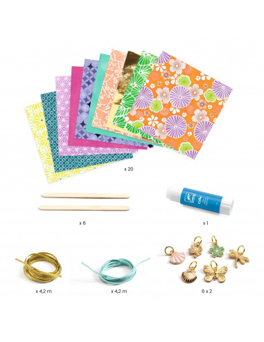 PERLES PAPIER DYI - CHICS ET DORES - FSC MIX