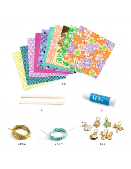 PERLES PAPIER DYI - CHICS ET DORES - FSC MIX