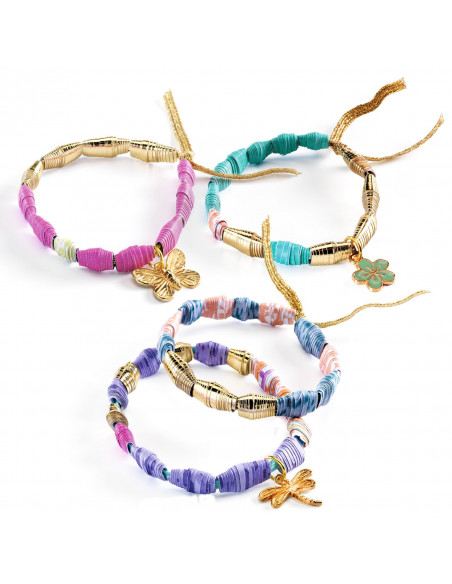 PERLES PAPIER DYI - CHICS ET DORES - FSC MIX