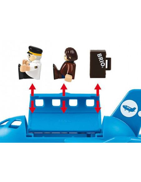 BRIO Avion de Voyageurs