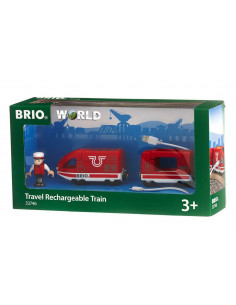 BRIO Train Voyageur rechargeable - Transport électrique