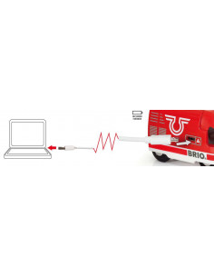 BRIO Train Voyageur rechargeable - Transport électrique 2