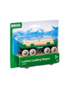 BRIO Wagon Convoyeur Bois